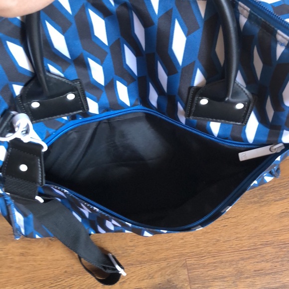 DVF Diane von Furstenberg Weekender Large travel luggage tote carry-on bag - Picture 6 of 6